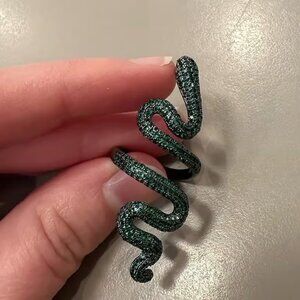 Taylor Swift Green Reputation Snake Ring
